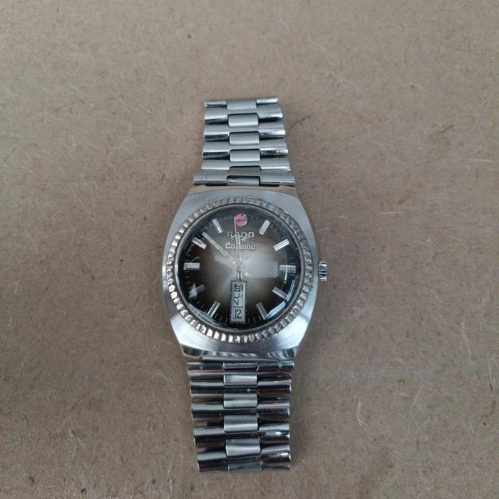 vintage rado Conway president smoke dial swiss watch