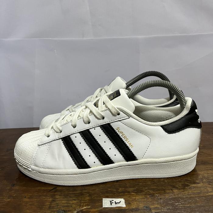 Sepatu second ori adidas superstar bw size 37,5