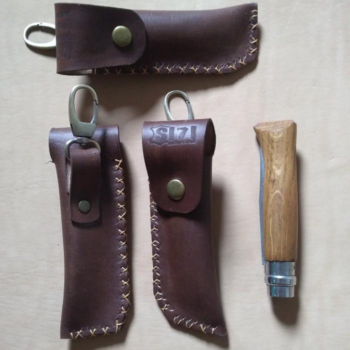 Pouch Opinel 8 kulit leather