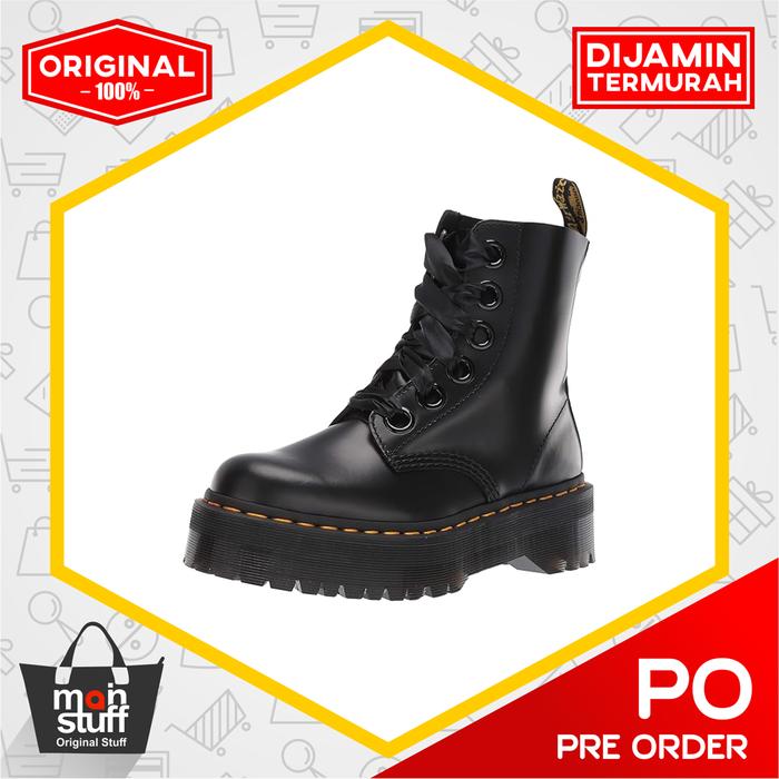 Sepatu Boot Wanita Dr. Martens Molly Combat Tactical