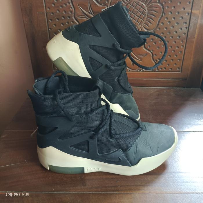 NIKE AIR FEAR OF GOD 1  BLACK original second