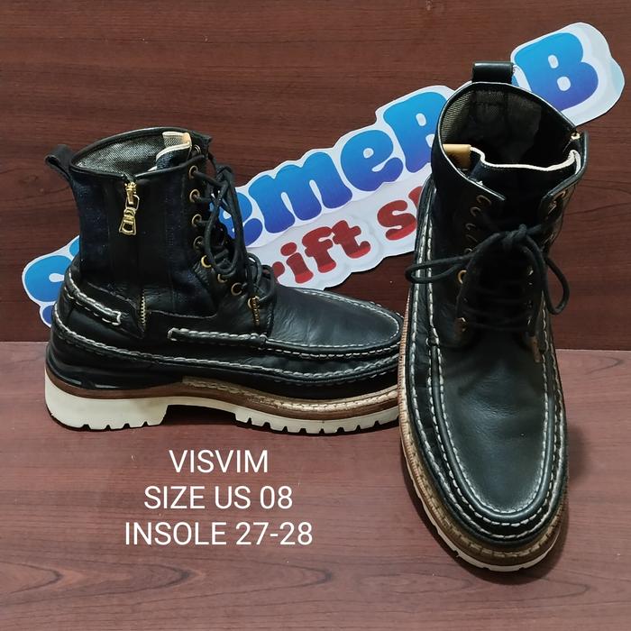 VISVIM, SIZE US 08, INSOLE 27-28 (SECOND)