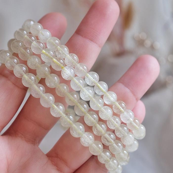 Libyan desert glass bracelet