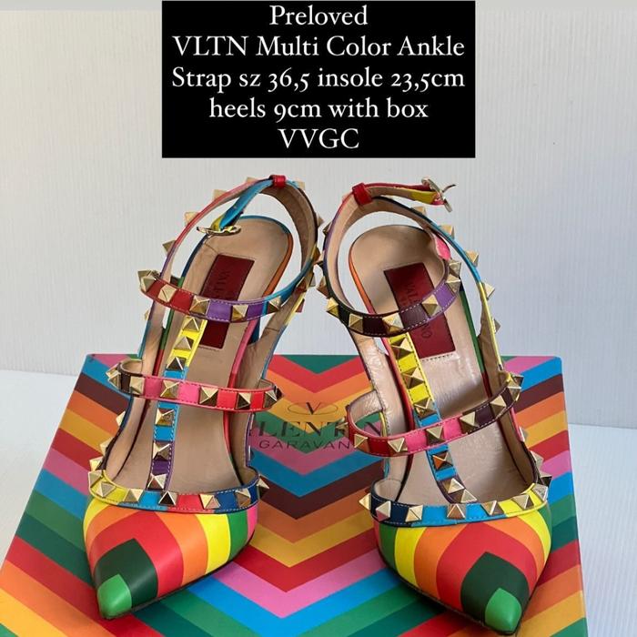 Jual Sepatu Valentino Original Authentic Second Preloved Bekas Branded Shoes Heels