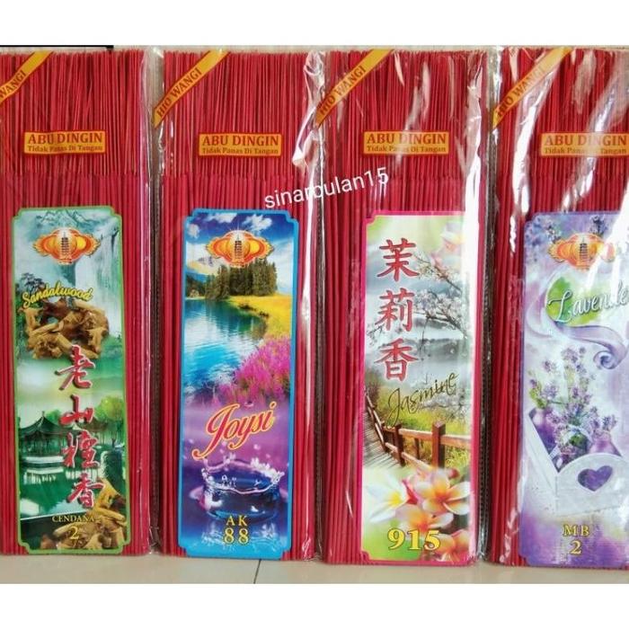 Xtra Dupa/Hio Wangi 300 Gram. Abu Dingin/Tidak Panas Ditangan.Ada 12 Aroma