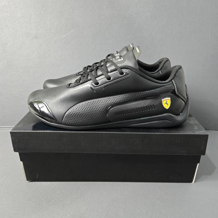 SEPATU PRIA PUMA FERRARY DRIFT CAT BLACK ORIGINAL
