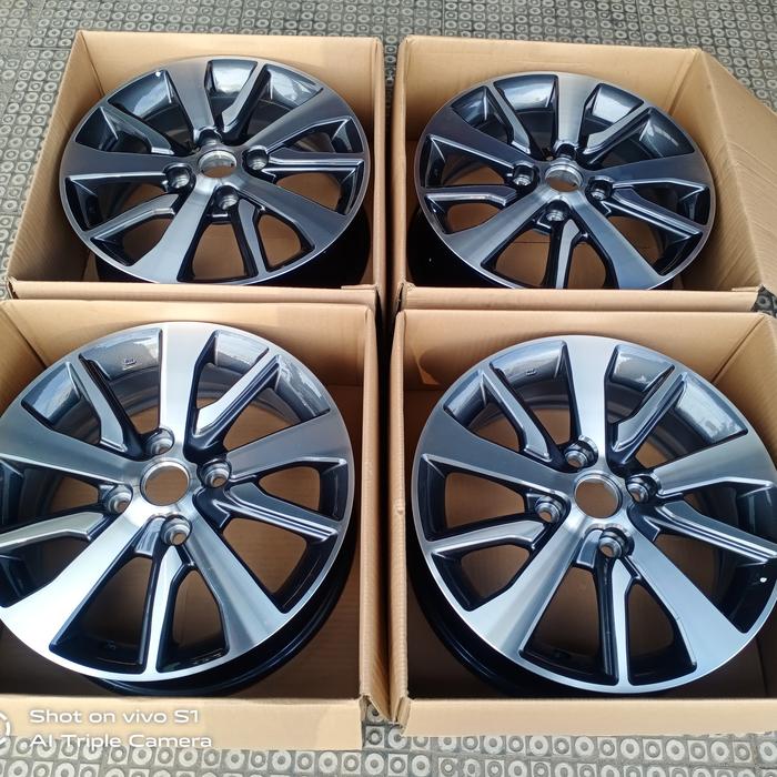 velg original oem Nissan Grand livina R16 hws outech untuk kijang avanza xenia evalia futura