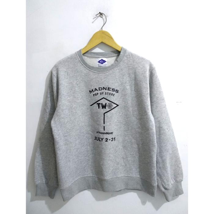 Crewneck "Madness" Grey Colour