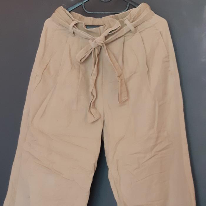 Celana katun chinos Browny Standard