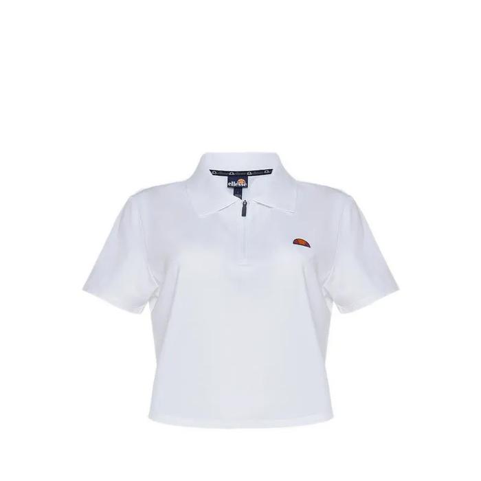 Ellesse Women Crop Polo Shirt White - Original