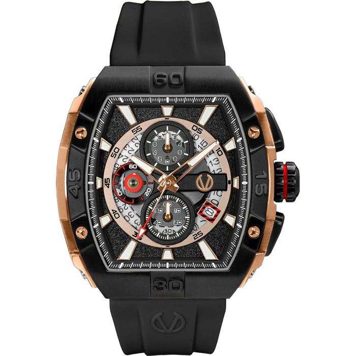 Jam Tangan CHRIST VERRA Pria Original CV 53606G-38 BLK