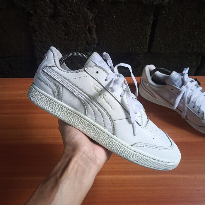 sepatu puma ralph sampson low white