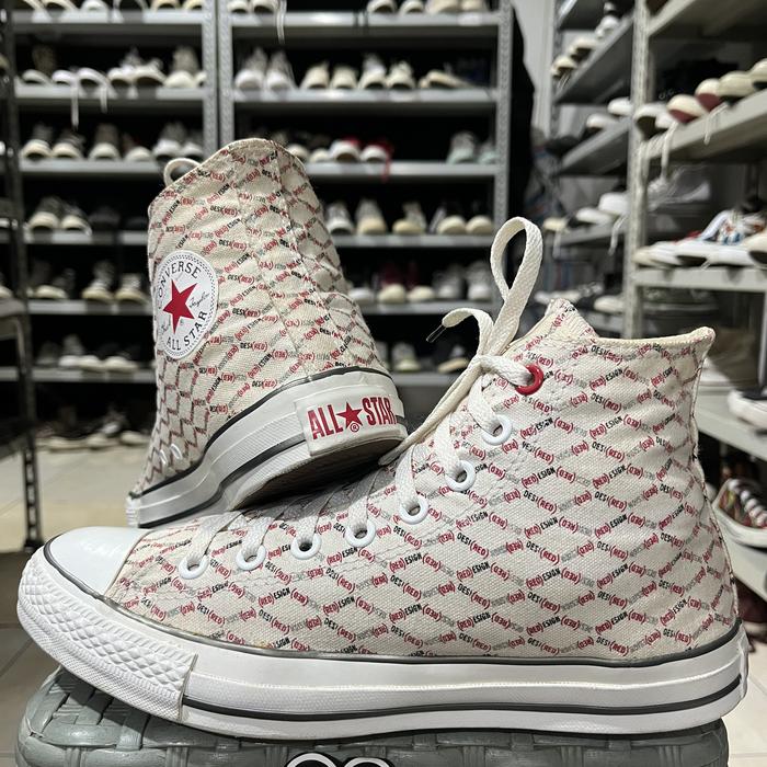 CONVERSE CT HI (PRODUCT) RED WHITE VINTAGE (2007) Size EUR 42.5/27.5CM