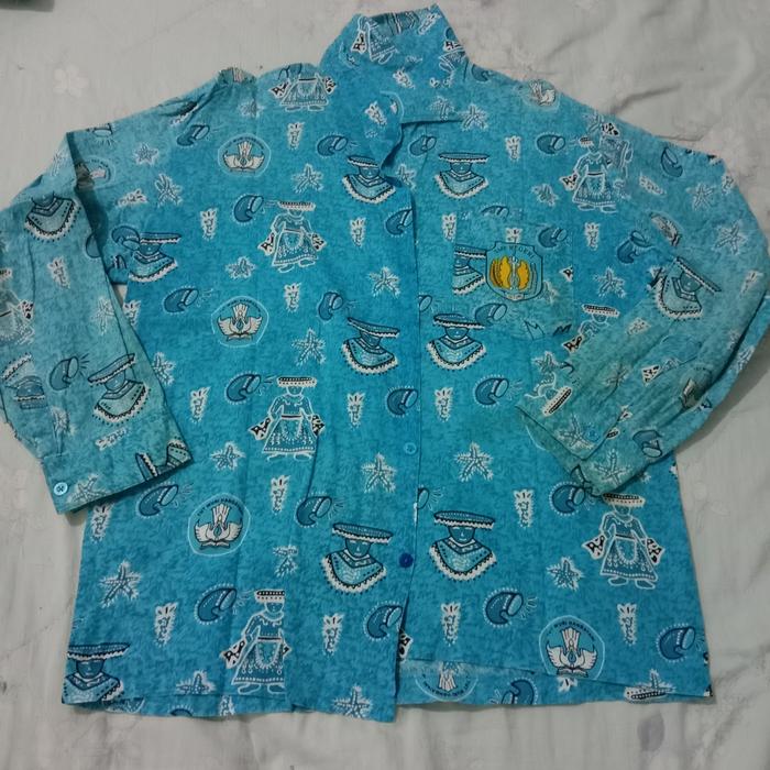 Baju batik SMP /seragam batik SMP