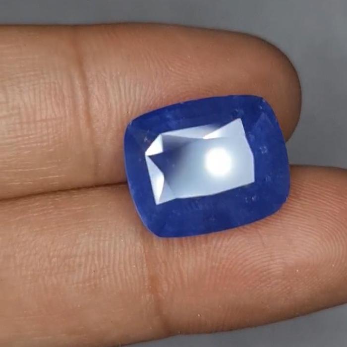 Natural Blue Sapphire Srilanka 16 CT Jumbo Size Memo GRI