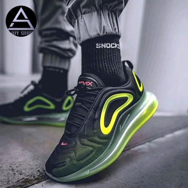 NIKE MAN AIR MAX 720 BLACK GREEN