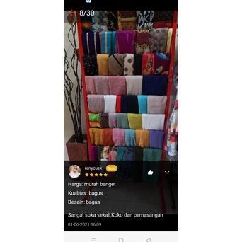 Rak kerudung/jilbab segiempat, pasmina, rak syal, rak kertas Kado