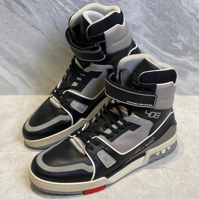 Louis Vuitton LV X Virgil Abloh Hi Top Sneakers (BS146) 100% AUTHENTHIC