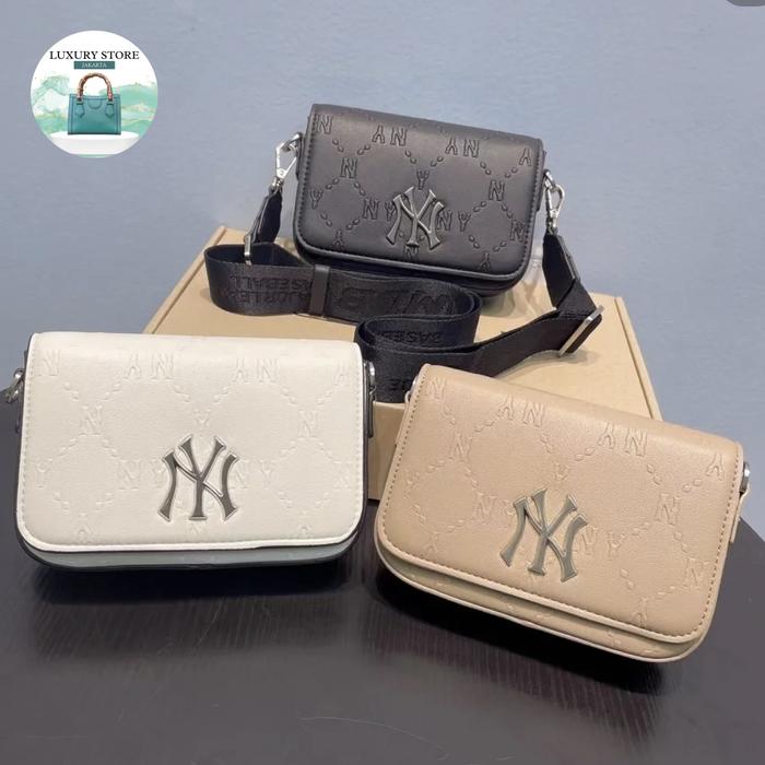 Tas MLB white new Design Bag Monogram Hoodie bag Ny
