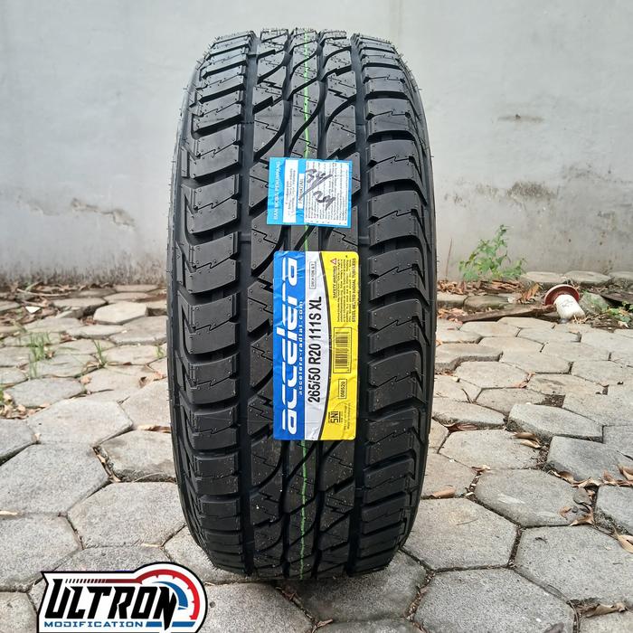 Ban Mobil Tubeles R20 Ban Pajero Fortuner Accelera 265 50 R20 Ban Semi Offroad Ring20