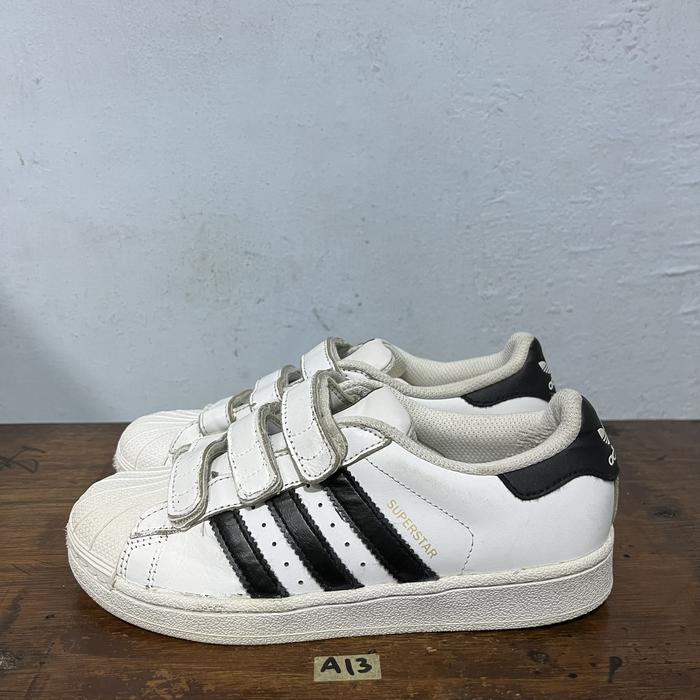 Sepatu anak second ori adidas superstar size 34