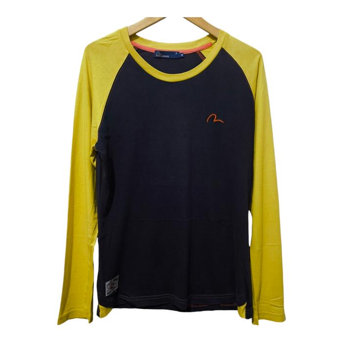 Evisu jeans long sleeve raglan t-shirt M (minus)