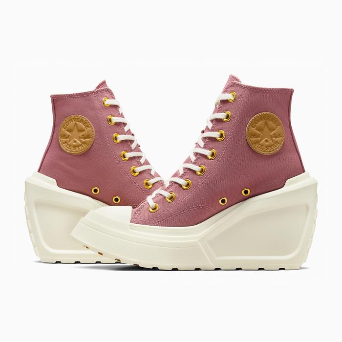 Converse Chuck 70 70s De Luxe Deluxe Wedge Heel Platform Luxe Hi Saddle