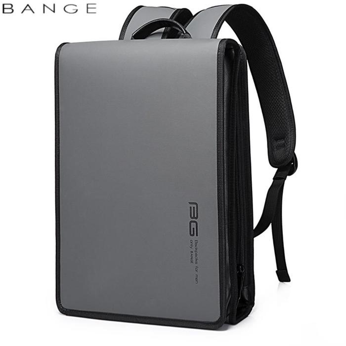 Tas Bange Bg7252 Bag Backpack Ransel Kantor Slim Tipis Laptop 14 Inch