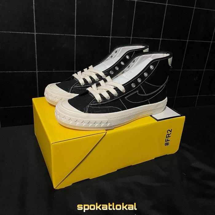 Sepatu Compass X FR2 Fxxking Rabbits Smoking Kills Retrograde High 40 Original BNIB Fullset
