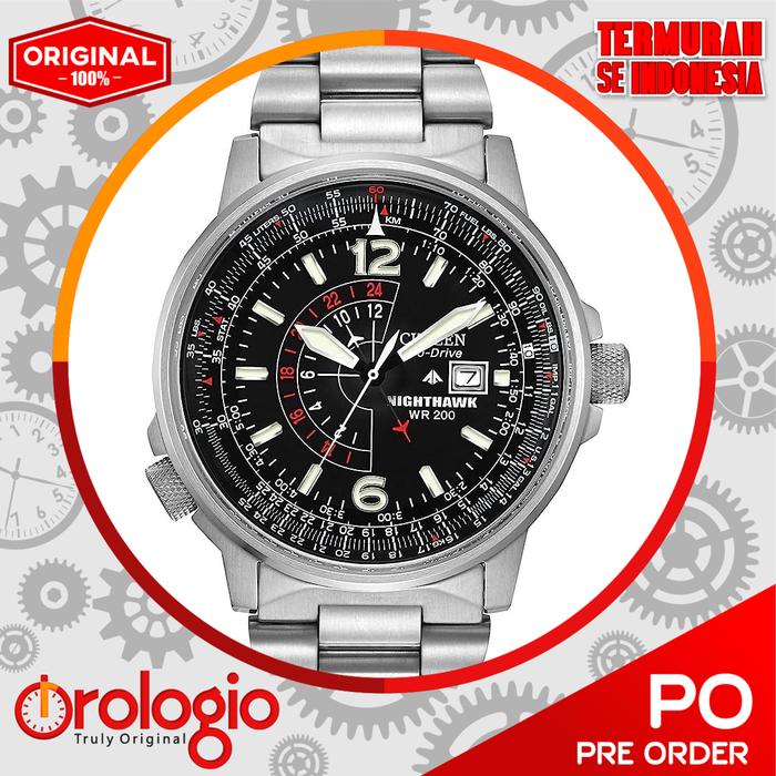 Jam Tangan Citizen Men's Eco-Drive Promaster Nighthawk BJ7000-52E