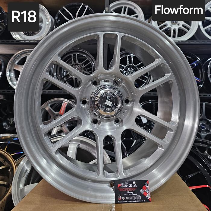 F19 Enkei RPF1 (Flowform) R18 PCD6x139.7 Nano Brush Clear. Lebar 9 ET 0