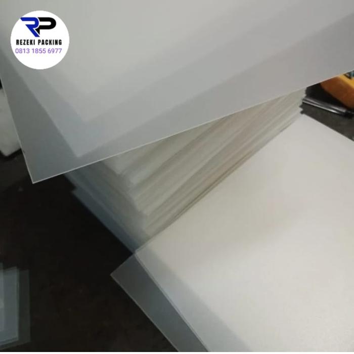 pp mika pasir tranfaran 0.70mm x 35cm x 100cm