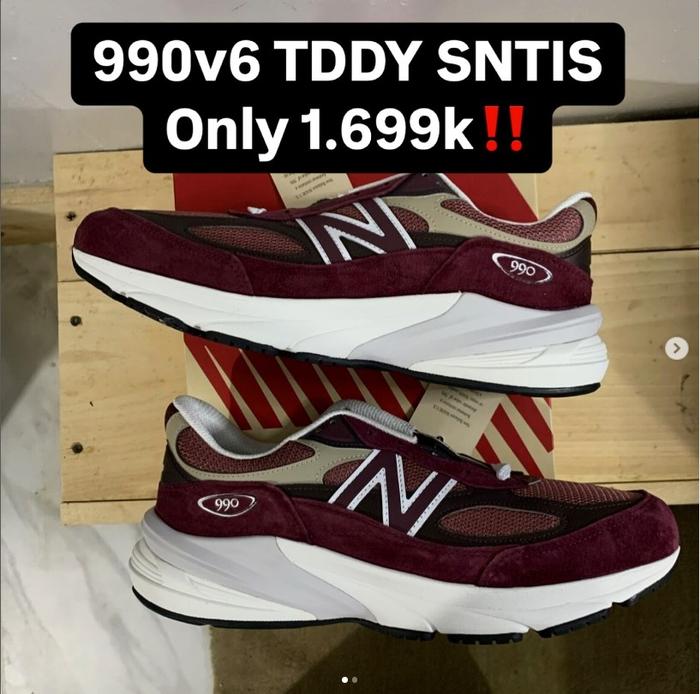 NB 990v6 MiUSA Teddy Santis Burgundy Tan