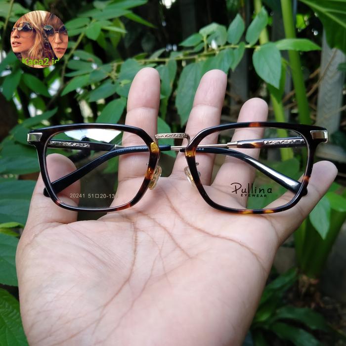 Kacamata Frame Pria Wanita Pullina 20241 Original Stylish Model