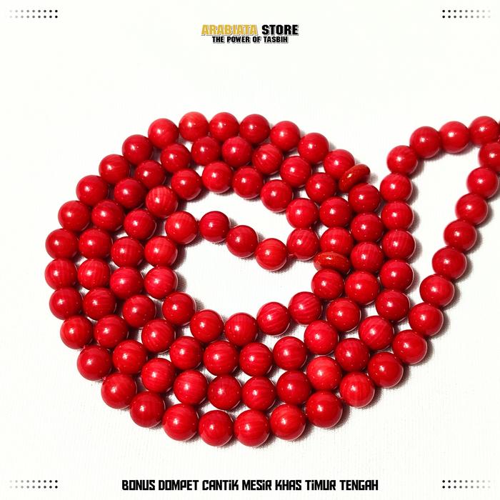 Tasbih Mesir Batu Marjan