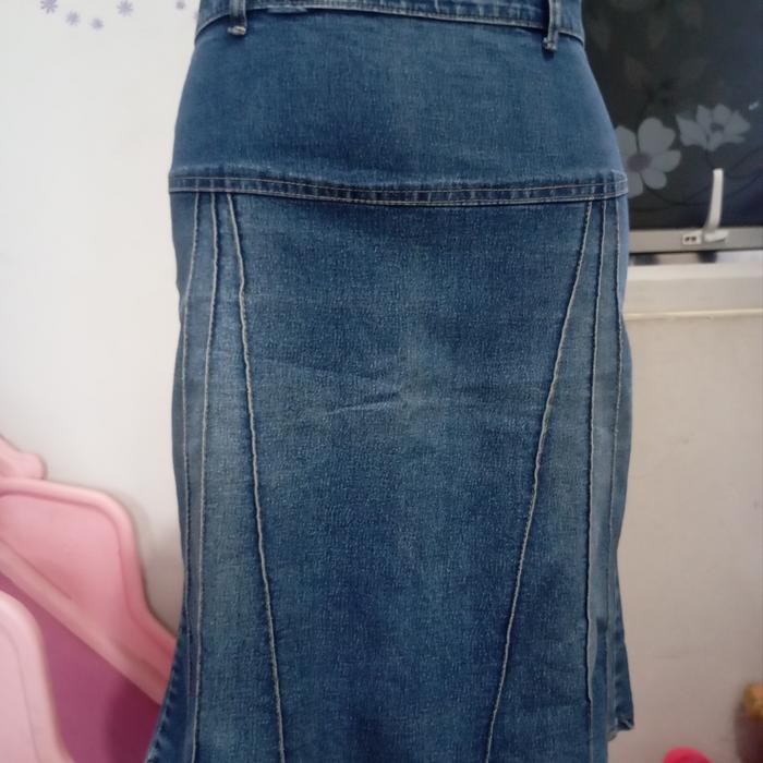 rok2 jeans import preloved keren size M dan L