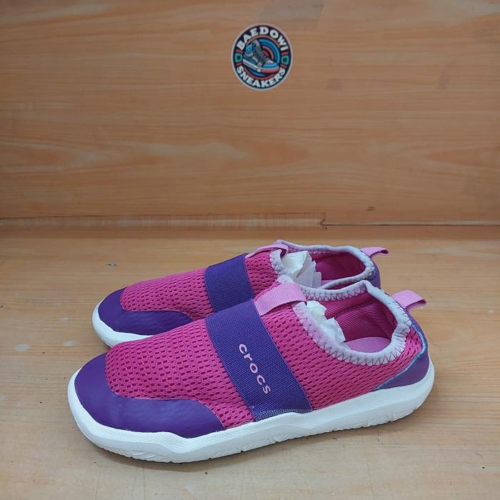 Sepatu anak second original Crocs slip on size 32