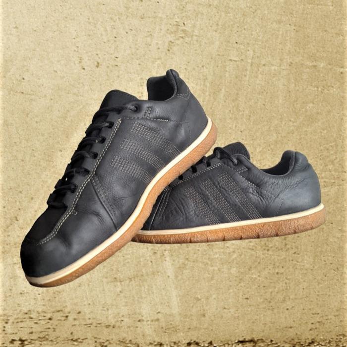 Sepatu Adidas Performance Zappan FG - Dark Blue Nubucks Leather - Size 42