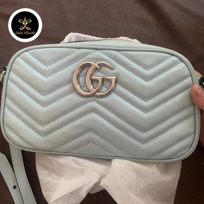 Gucci GG Marmont Small Camera Bag Kulit Asli Preloved Good condition