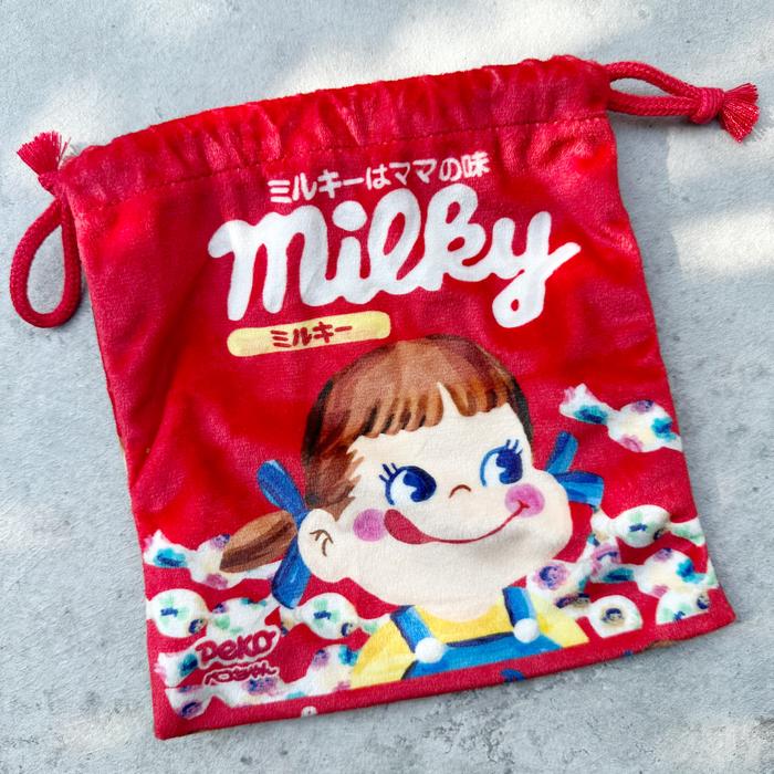 Peko Chan Candy String Bag Original Milky Fujiya Collection