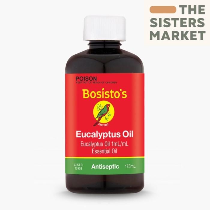 OBAT HERBAL AUBosistos Eucalyptus Oil Minyak Kayu Putih Australia 175ML