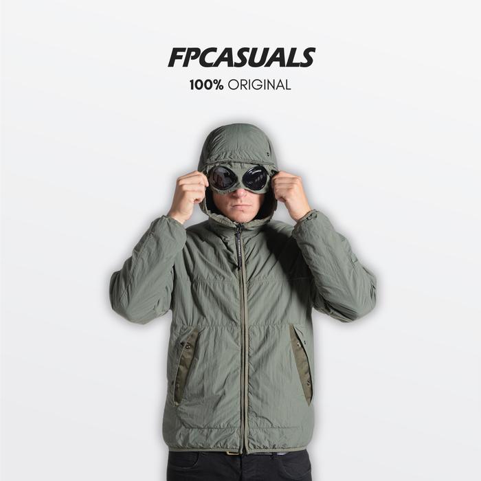 CP Company GDP Polartec Nylon Google Jacket green Auhthentic Original