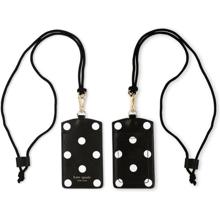 DISKON Lanyard KateSpade branded original asli authentic kerja kuliah cardholder dompet murah luxury