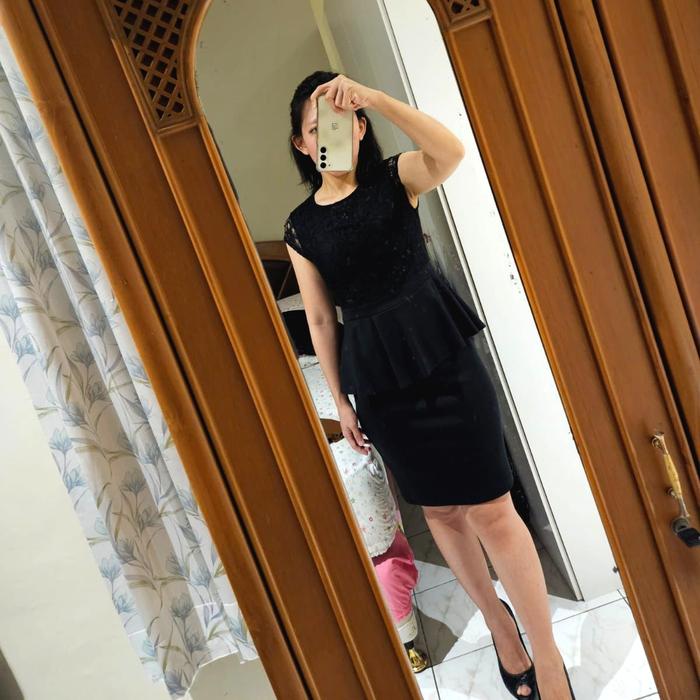Executive Black Dress - Dress Hitam Executive