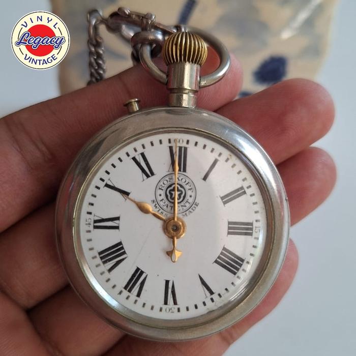 Jam saku antik "Roskopf" medaille d'or 1896 Geneve Swiss