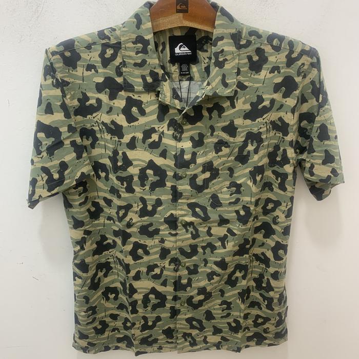 Kemeja Pria Quiksilver Original Beach Club Casual Glw
