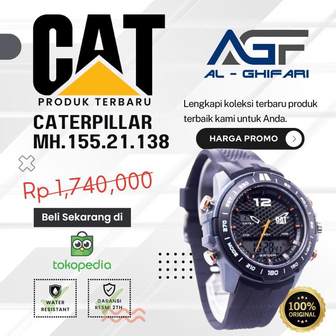 Jam tangan pria Caterpillar MH.155.21.138 Original