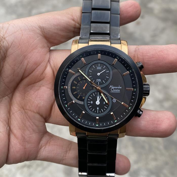 Jam Tangan Pria Alexandre Christie 6563MC Original