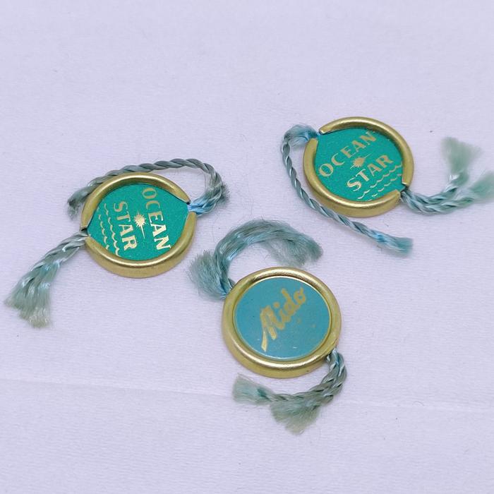Mido Ocean Star hang tag gantungan label merk jam tangan antik mido original vintage watch part acce