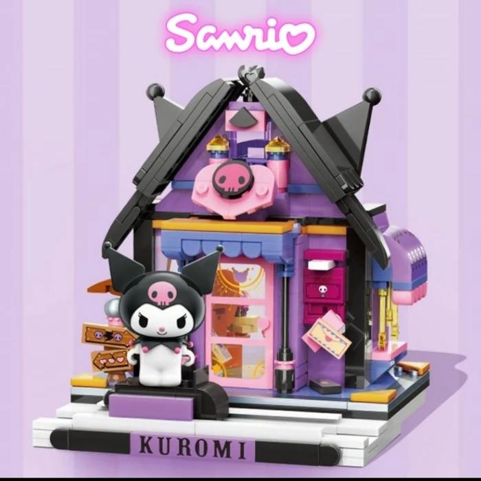 Keeppley Sanrio kuromi Cinnamoroll hello Kitty  melody street series